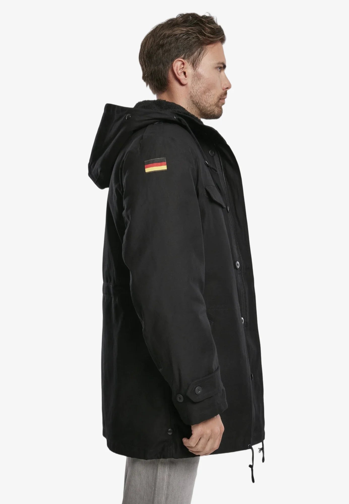 Bw Parka (german Military Jacket) Jacket - Brandit