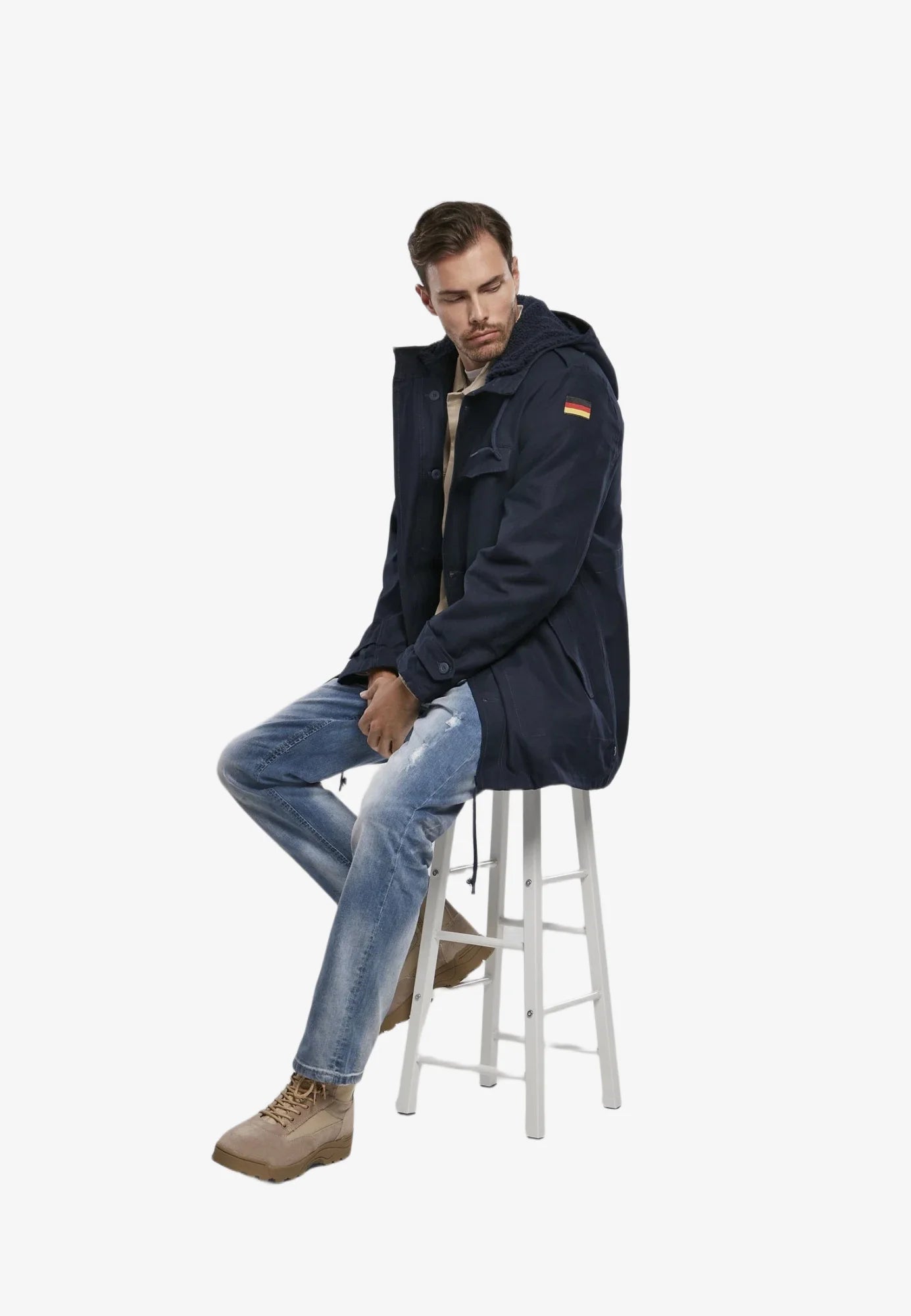 Bw Parka (german Military Jacket) Jacket - Brandit