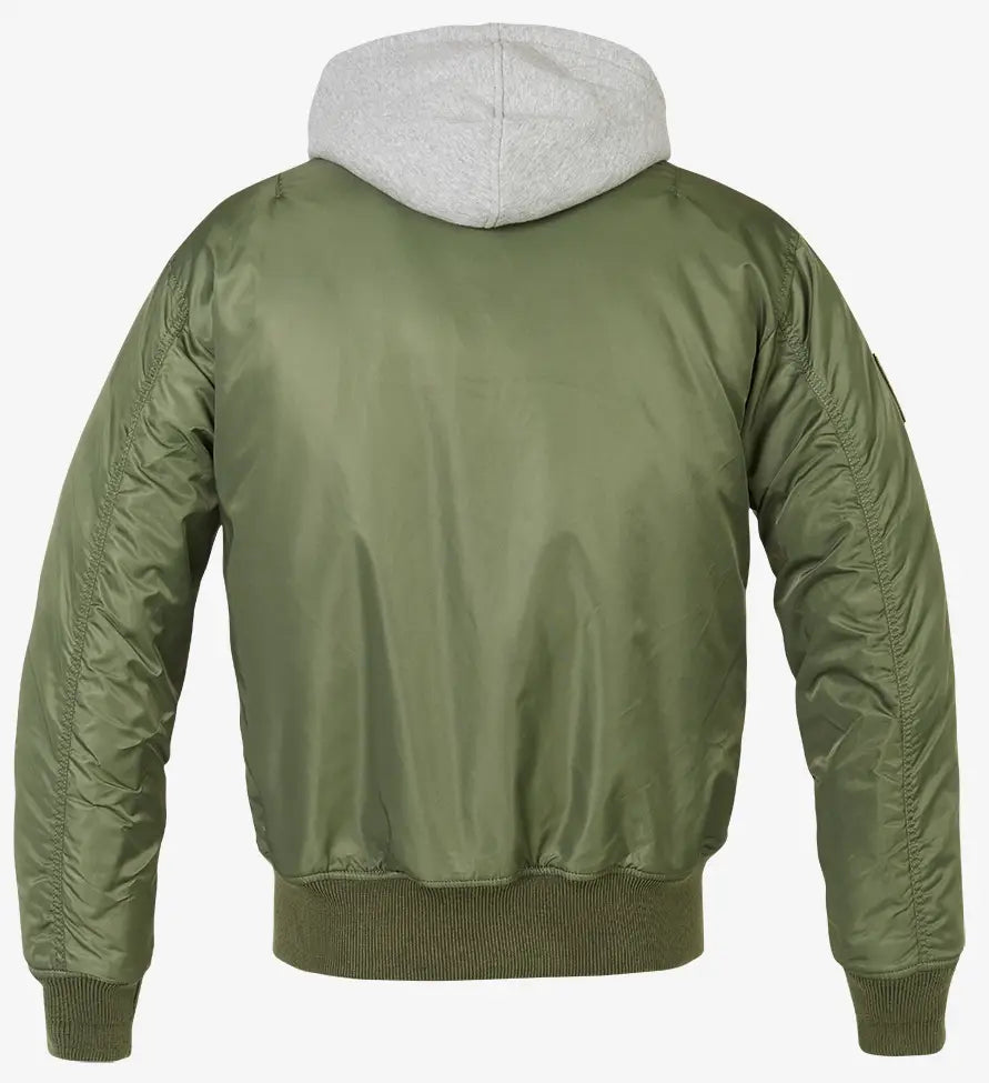 Hooded Ma1 Bomber Jacket Heavy - Brandit