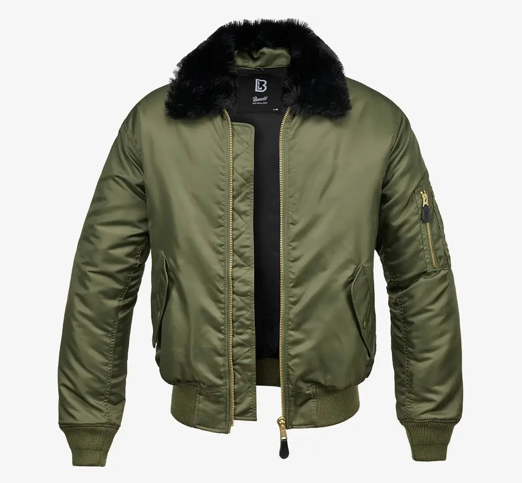 Ma2 Fur Collar Bomber Jacket Heavy - Brandit