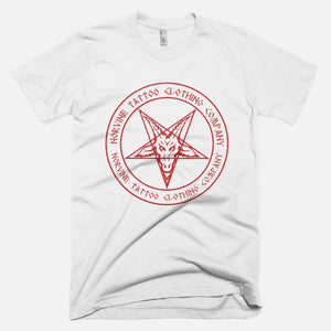 Red Pentagram T-shirt T-shirt Norvine