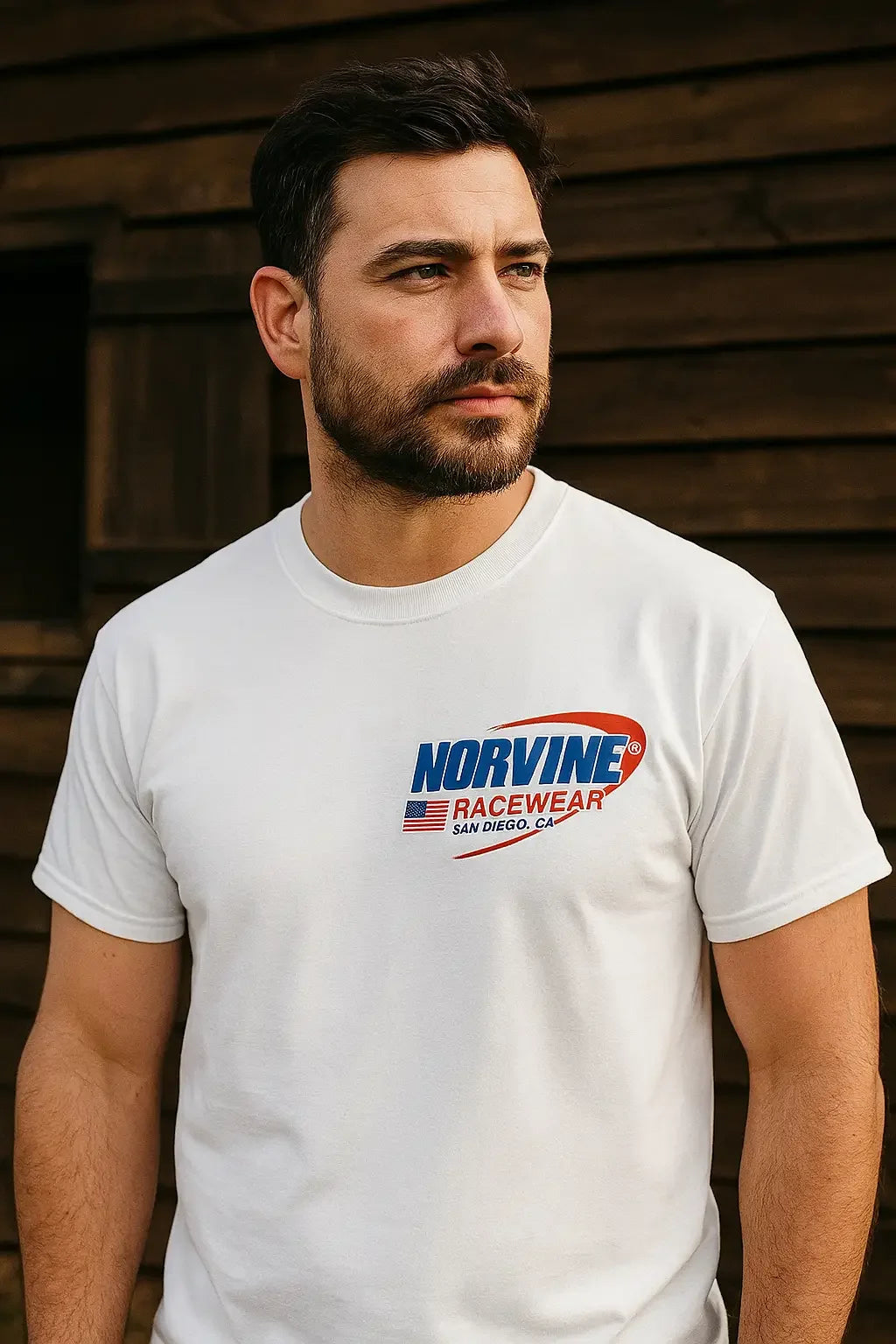 Retro West Coast Racing t Shirt Norvine