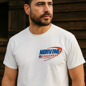 Retro West Coast Racing t Shirt Norvine